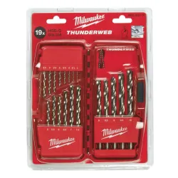 Milwaukee Thunderweb HSS - G Metal Matkap Seti (19 adet)