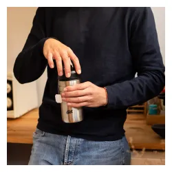 Kubek termiczny Esbit Majoris Stainless Steel Thermo Mug With Flip Top 450 ml stainless steel/matt