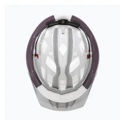 Kask rowerowy UVEX City Active silver/plum matt