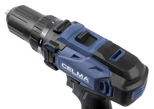 Wiertarko-wkrętarka CELMA PROFESSIONAL WAK-Li 18OBS 18V 2x2Ah 50Nm