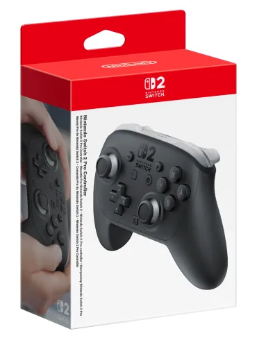 Pad Nintendo Switch 2 Pro Controller do Nintendo Switch 2 Bezprzewodowy Czarny