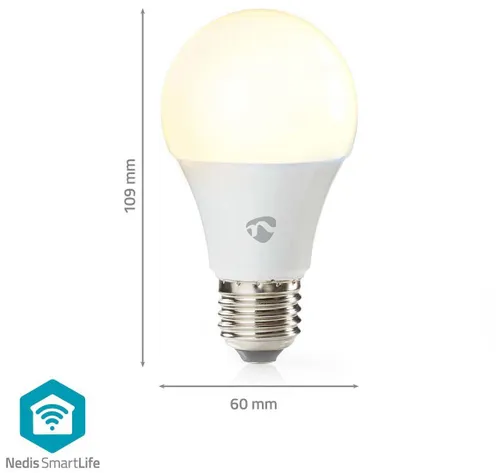 Inteligentna żarówka LED NEDIS SmartLife WIFILRC20E27 9W E27 Wi-Fi (2 szt.)