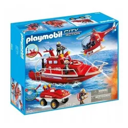 Комплект Пожарной Охраны Playmobil 9503 С Мотором