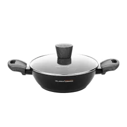 Garnek aluminiowy z pokrywką niski FLORINA BONO 1,6 l