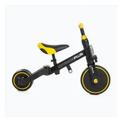 Rowerek biegowy trójkołowy Milly Mally 4w1 Optimus Plus black