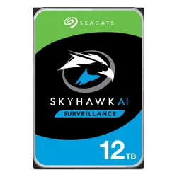 Seagate SkyHawk AI CMR Sunucu Diski 12 TB 3.5 " SATA III (6 Gbps) (ST12000VE0008)