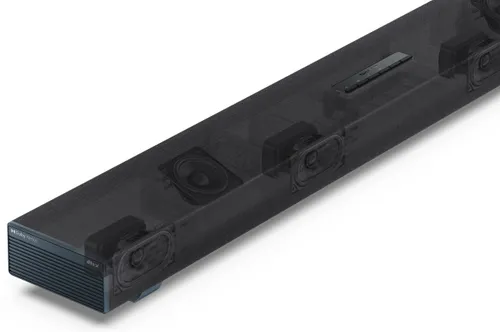 Soundbar SHARP HT-SBW55121 Czarny 5.1.2-kanałowy, Bezprzewodowy Subwoofer, HDMI eARC, Dolby Atmos, 4K, BT