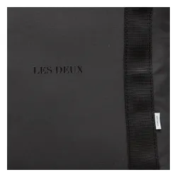 Les Deux timp Ripstop Rolltop Rucsac LDM940022 corb / Negru 303100