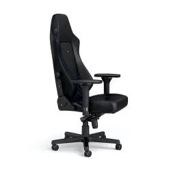 Fotel Noblechairs HERO Black Blue Gamingowy do 150kg Skóra ECO Czarno-niebieski