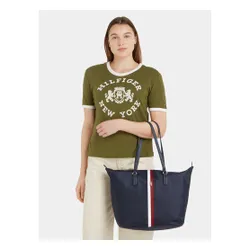 Сумка Tommy Hilfiger Poppy Tote Corp AW0AW15896 Space Blue DW6