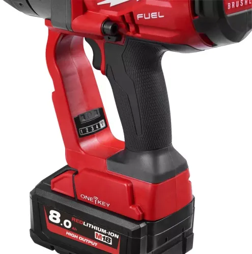 Klucz udarowy 1 Milwaukee M18 ONEFHIWF1-802X One-Key (2 akumulatory, ładowarka, walizka)