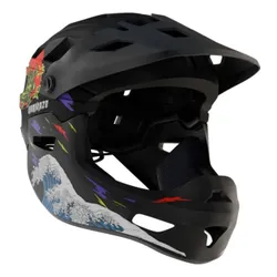 Kask KAMIKAZE Ronin Czarny Full Face (rozmiar M)