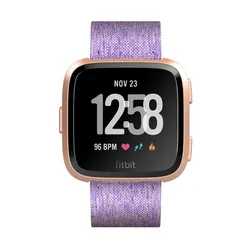 Смарт-часы Fitbit от Google Versa Lavender Woven / Rose Gold