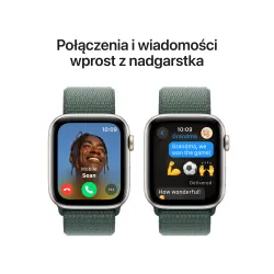 Apple Watch SE 2gen GPS koperta 40mm z aluminium Księżycowa poświata opaska sportowa Górskie jezioro