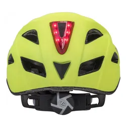 Kask rowerowy AUTHOR Pulse LED X8 Żółty MTB z lampką (rozmiar L)