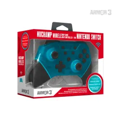 Pad Armor3 NuChamp Wireless Game Controller do Nintendo Switch Bezprzewodowy Turkusowy