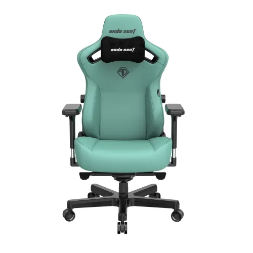 Fotel Anda Seat Kaiser 3 XL Gamingowy do 200kg Skóra ECO Zielony