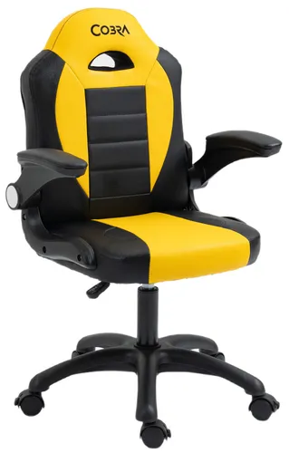 Fotel COBRA Junior Pro Żółto-czarny
