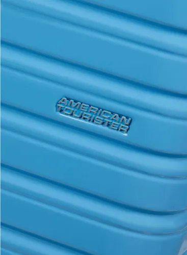 Большой чемодан American Tourister Flashline - cloudy blue