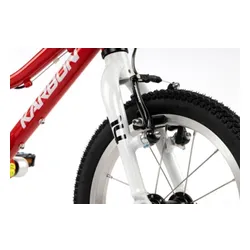 Rower dziecięcy KARBON Superlight 14 cali dla chłopca Czerwony