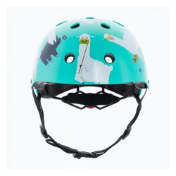 Kask rowerowy dziecięcy Hornit Llama turquoise/white