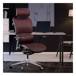 Fotel DIABLO CHAIRS V-Commander Czarno-burgundowy