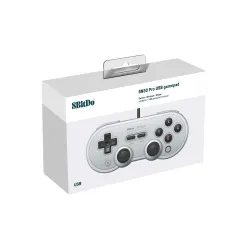 Pad 8BitDo SN30 Pro USB 82AD do PC, Nintendo Switch Przewodowy