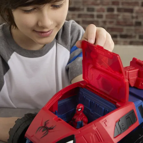 Pojazd HASBRO Marvel Spider-Man Czołg z kłapiącą paszczą 2w1 G34395L0