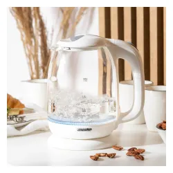 Czajnik elektryczny bezprzewodowy szklany MESKO MS 1302W 1,7 l