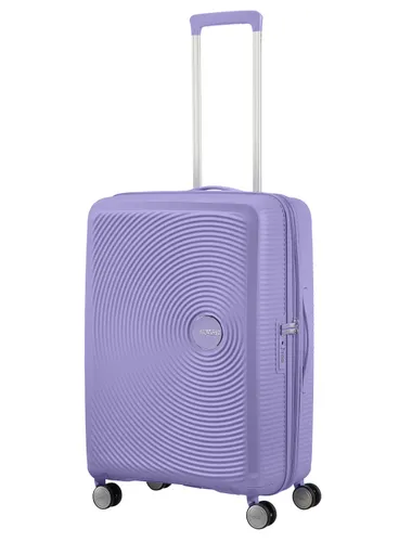 Walizka średnia Soundbox American Tourister - lavender