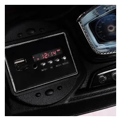 Samochód dla dziecka BAMBI RACER Land Rover Suv Jeep 1 osobowy Pomarańczowy