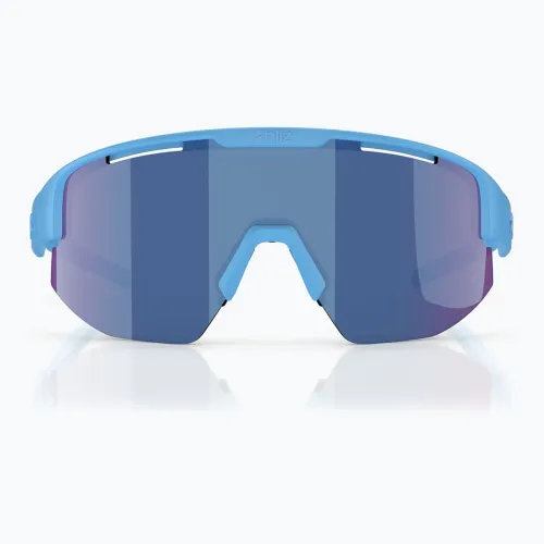 Okulary przeciwsłoneczne Bliz Matrix Small matte blue/grey blue mirror