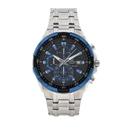 Casio Edifice EFR-539D-1A2VUEF Gümüş/Mavi Saat