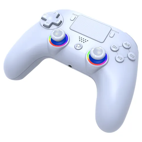 Pad Subsonic SA5716-2 Wireless LED Controller White do PS5, PC Bezprzewodowy Biały