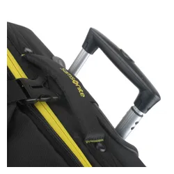 Walizka torba na kółkach Samsonite Explorall 2.0 - black / yellow