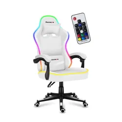 Fotel HUZARO Force 4.4 RGB Biały