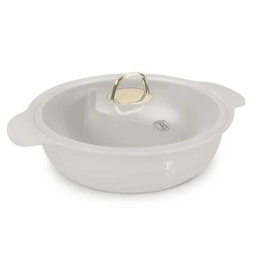 Garnek Tytanowy Hot Pot Z Pokrywą 30Cm Berlinger Haus Bh-8628 Sahara