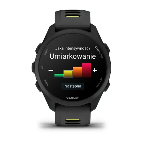 Smartwatch Garmin Forerunner 170 43mm GPS Żółto-czarny
