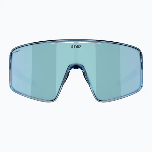 Okulary przeciwsłoneczne Bliz P001 transparent blue/smoke ice blue multi