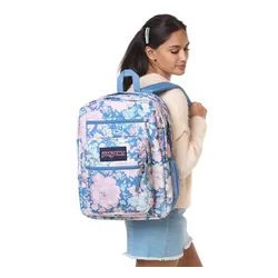 Рюкзак для ноутбука JanSport Big Student - выцветший гобелен / элементарный синий
