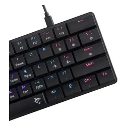 Klawiatura gamingowa White Shark GK-006111 Nagamaki Red Switch przewodowa mechaniczna podświetlana czarna