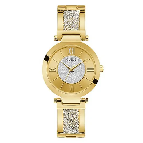 Золотые часы Guess Aurora W1288L2