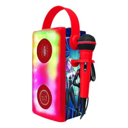 Głośnik mobilny LEXIBOOK Spider-Man LED BTP185SPZ Czerwony