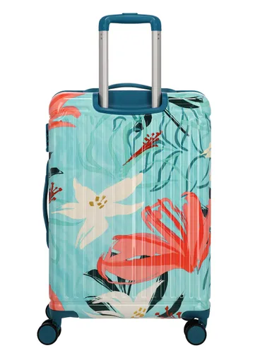 Чемодан Travelite Cruise Trolley M Print - turquoise lily