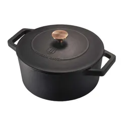 Garnek żeliwny BERLINGER HAUS Strong Mold Różowe złoto 24 cm