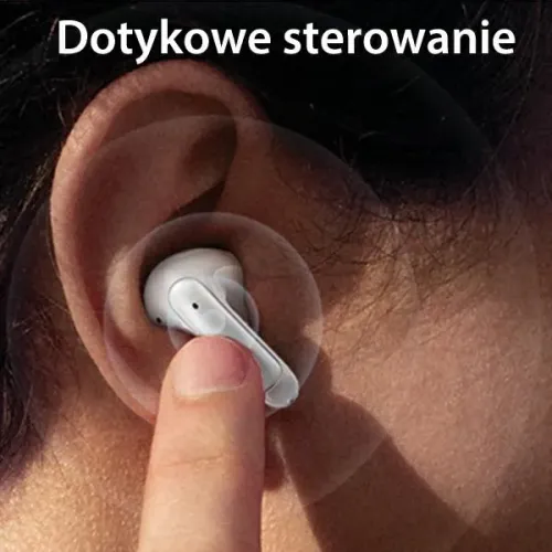 Słuchawki bezprzewodowe USAMS X-DON Dual TWS Dokanałowe Bluetooth 5.3 ENC Czarny
