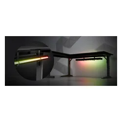 Biurko gamingowe narożne GENESIS Holm Modular 160 Czarny