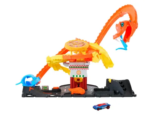 Hot Wheels City Odjazdowa pizza - Atak kobry