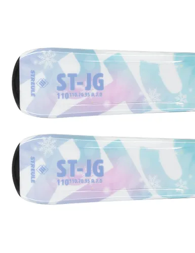 Narty dziecięce STREULE ST-JG + wiązania TYROLIA SR 4.5 - Długość (cm) - 130