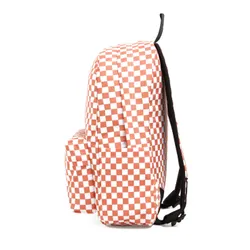 Молодежный рюкзак Vans Old Skool Check Backpack - сердолик